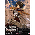 Attacco Dei Giganti (L') #02 (Eps 06-09) (Limited Edition) (Blu-Ray+Dvd)  [Blu-R