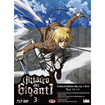 Attacco Dei Giganti (L') #03 (Eps 10-13) (Limited Edition) (Blu-Ray+Dvd)  [Blu-R