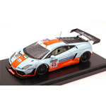 LAMBORGHINI GALLARDO LP600-4 GT3 N.45 SPA 2011 GULF RACING 1:43 Fujimi Auto Competizione Modellino