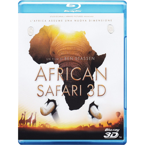 African Safari 3D (Blu-Ray 3D) [Blu-Ray Usato]