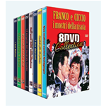 Franco E Ciccio - I Mostri Della Risata (8 Dvd)  [Dvd Nuovo]