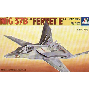 MIG 37 B FERRET E AEREO KIT 1:72 Italeri Kit Aerei Modellino