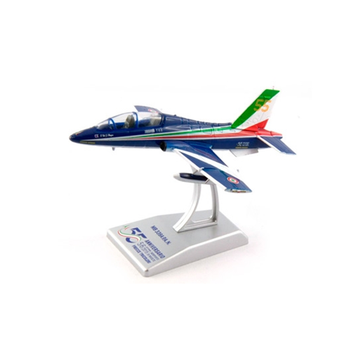 FRECCE TRICOLORI MB 339 A PAN EDIZIONE SPECIALE 55 ANNIVERSARIO 1:100 Italeri Aerei Modellino