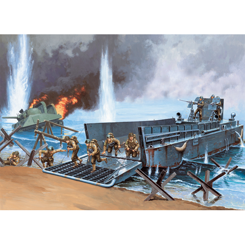 LCM 3 LANDING CRAFT KIT 1:35 Italeri Kit Mezzi Militari Modellino