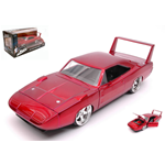 DOM'S DODGE CHARGER DAYTONA FAST & FURIOUS 7 METALLIC RED 1:24 Jada Toys Movie Modellino