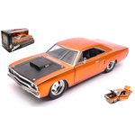 DOM'S PLYMOUTH ROAD RUNNER 1970 FAST & FURIOUS COPPER METALLIC 1:24 Jada Toys Movie Modellino