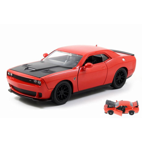 DODGE CHALLENGER SRT 2015 HELLCAT ORANGE 1:24 Jada Toys Tuning Modellino