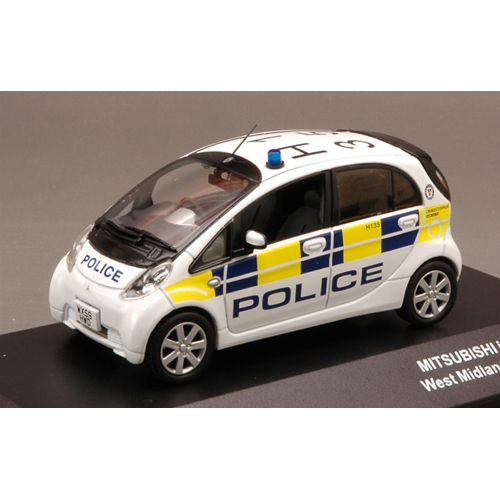 MITSUBISHI i-MIEV 2009 WEST MIDLANDS POLICE CAR 1:43 J-Collection Forze dell'Ordine Modellino