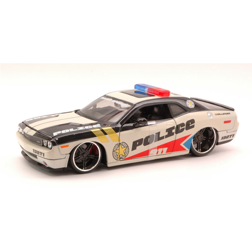 DODGE CHALLENGER RESCUE POLICE 2006 1:24 Maisto Forze dell'Ordine Modellino