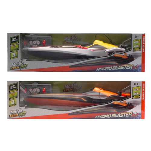 MOTOSCAFO HYDROBLASTER cm 35 RADIOCOMANDO (1 Pezzo a scelta) 1:24 Maisto Radiocomando Modellino