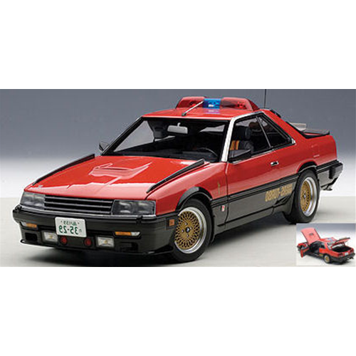 NISSAN SKYLINE (DR30) SEIBU-KEISATSU MACHINE RS-1 1:18 AutoArt Forze dell'Ordine Modellino