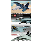 F/A-18F USN "VF-103 JOLLY ROGERS" KIT 1:72 Academy Kit Aerei Modellino