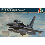 F 16 NIGHT FALCON KIT 1:72 Italeri Kit Aerei Die Cast Modellino