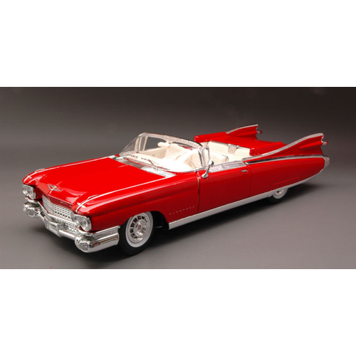 CADILLAC ELDORADO BIARRITZ 1959 RED 1:18 Maisto Auto Stradali Modellino