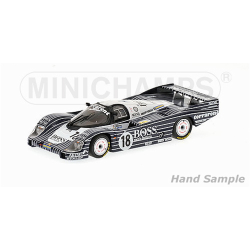 PORSCHE 956 N.18 LE MANS 1983 1:43 Minichamps Auto Competizione Modellino