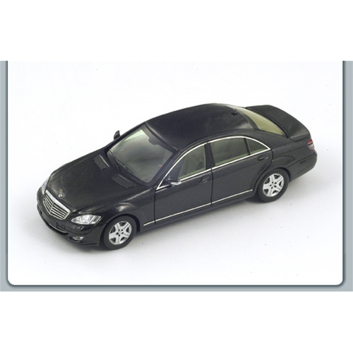 MERCEDES S KLASS W221 2005 GUN METALLIC 1:43 Spark Model Auto Stradali Modellino