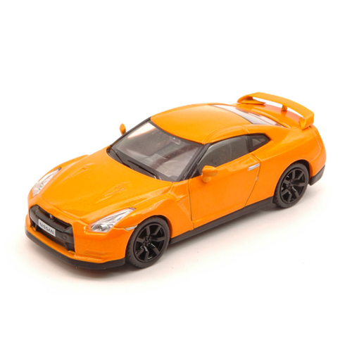 NISSAN GT-R 2007 METALLIC ORANGE 1:43 Solido Auto Stradali Modellino