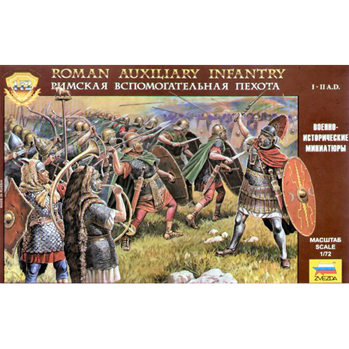 ROMAN AUXILIARY INFANTRY KIT 1:72 Zvezda Kit Figure Militari Modellino