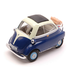 BMW ISETTA 250 1960  BLUE CREAM 1:43 Cararama Auto Stradali Modellino