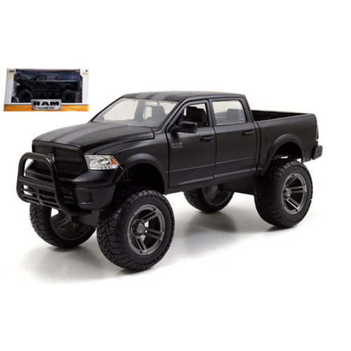 DODGE RAM 2014 1500 OFF ROAD BLACK 1:24 Jada Toys Tuning Modellino