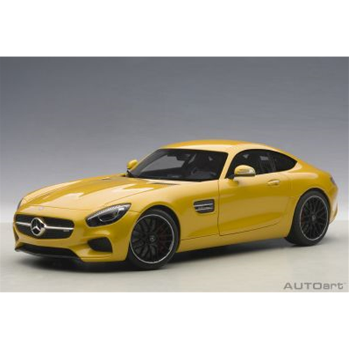 MERCEDES AMG GT S 2015 ORANGE 1:18 AutoArt Auto Stradali Modellino