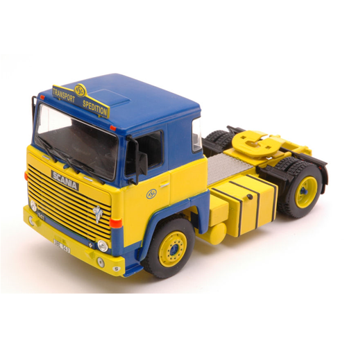 SCANIA LBT 141 BLUE/YELLOW ASG 1976 1:43 Ixo Model Camion Modellino
