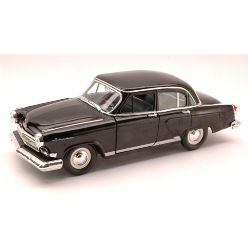 GAZ 21 (RUSSIAN CAR) 1970 BLACK 1:24 Yat Ming Auto Stradali Modellino