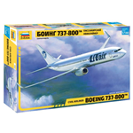 BOEING 737-800 KIT 1:144 Zvezda Kit Aerei Modellino