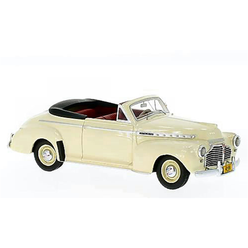 CHEVROLET SPECIAL DELUXE CONVERTIBLE BEIGE 1941 1:43 Neo Scale Models Auto d'Epoca Modellino