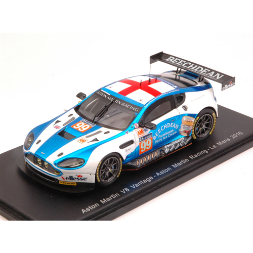ASTON MARTIN V8 N.99 36th LE MANS 2016 A.HOWARD-L.GRIFFIN-G.HIRSCH 1:43 Spark Model Auto Competizione Modellino