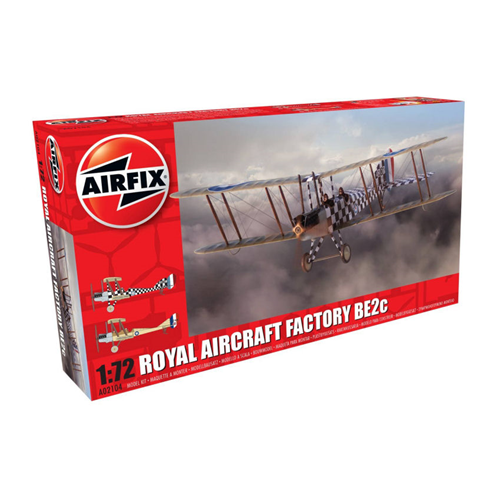 ROYAL AIRCRAFT FACTORY BE2c SCOUT KIT 1:72 Airfix Kit Aerei Modellino