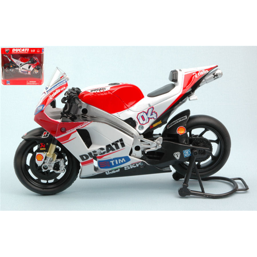 DUCATI DESMOSEDICI A.DOVIZIOSO N.04 MOTO GP 2015 1:12 New Ray Moto Modellino
