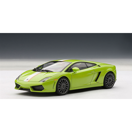 LAMBORGHINI GALLARDO LP550-2 BALBONI 2009 LIGHT GREEN METALLIC 1:43 AutoArt Auto Stradali Modellino