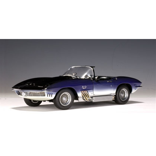 CHEVROLET CORVETTE MAKO SHARK1961 BLUE 1:18 AutoArt Auto Stradali Modellino