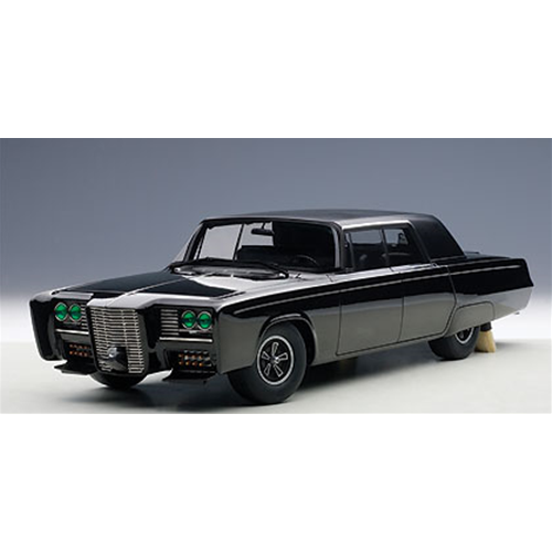 BLACK BEAUTY GREEN HORNET TV SERIES 1966-1967 BLACK 1:18 AutoArt Movie Modellino