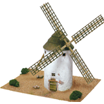 MULINO DELLA MANCHA ESPANA SEC.XVI PCS 1250 KIT 1:125 Aedes Ars Kit Art.Vari Modellino
