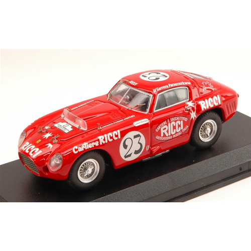 FERRARI 375 MM N.23 CARRERA MEXICO 1953 RICCI-SALVIATI-MAGIOLI 1:43 Art Model Auto Competizione Modellino