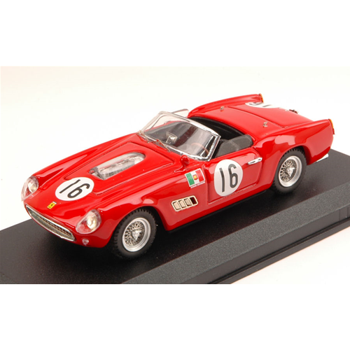 FERRARI 250 CALIFORNIA N.16 8th 12H SEBRING 1960 ABATE-SCARLATTI-SERENA Art Model Auto Competizione Modellino