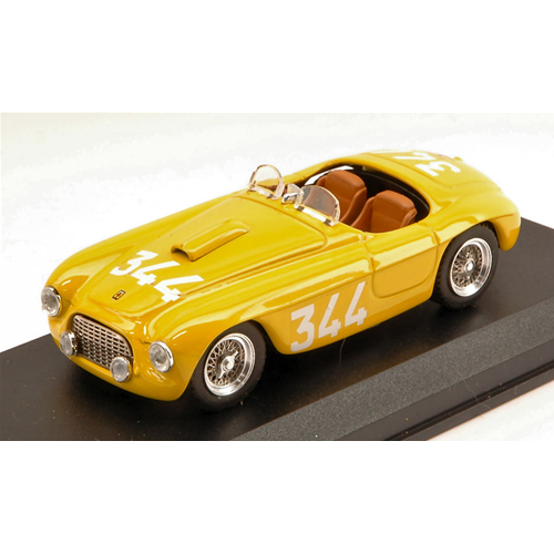 FERRARI 166 MILLE MIGLIA 1951 N.344 A.PALMER-Z.FERRAVAZZI 1:43 Art Model Auto Competizione Modellino