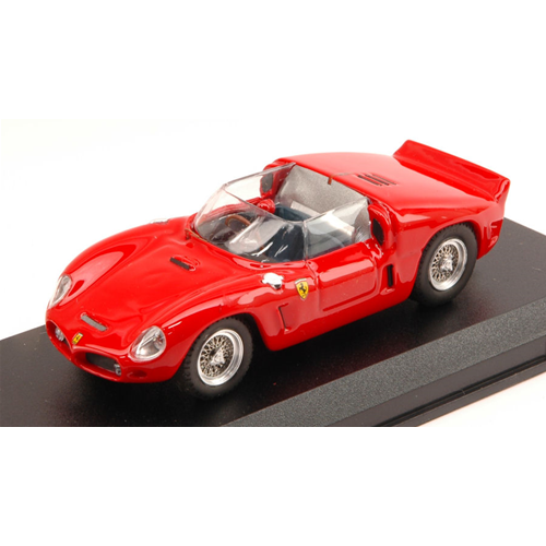 FERRARI DINO 246 SP PROVA 1961 RED (NEW RESIN) 1:43 Art Model Auto Competizione Modellino