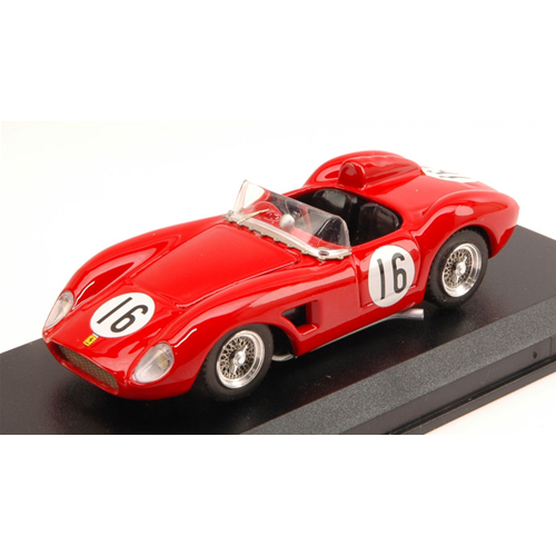 FERRARI 500 TRC N.16 WINNER VIRGINIA 1957 W.HELBURN 1:43 Art Model Auto Competizione Modellino