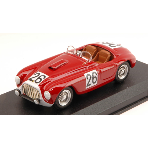 FERRARI 166 MM N.26 49th LE MANS 1950 P.RUBIROSA-P.LEYGONIE 1:43 Art Model Auto Competizione Modellino