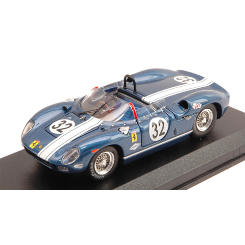 FERRARI 275 P N.32 RETIRED 24H DAYTONA 1966 FOLLMER-WESTER-HAWKINS 1:43 Art Model Auto Competizione Modellino