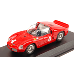 FERRARI 246 DINO SP N.4 3rd NURBURGRING 1961 GINTHER-GENDEBIEN-VON TRIPS Art Model Auto Competizione Modellino