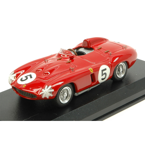 FERRARI 850S (857 MONZA) N.5 8th T.TROPHY 1955 MAGLIOLI-TRINTIGNANT 1:43 Art Model Auto Competizione Modellino