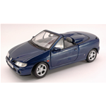 RENAULT MEGANE CONVERTIBLE 1996 BLUE 1:18 Anson Auto Stradali Modellino