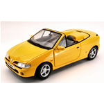 RENAULT MEGANE CONVERTIBLE 1996 YELLOW 1:18 Anson Auto Stradali Modellino