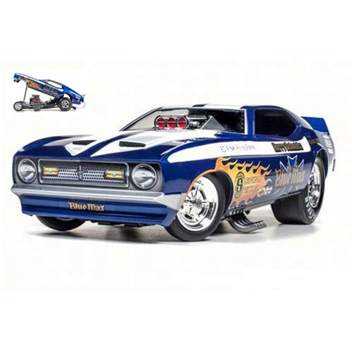 FORD MUSTANG 1971 BLUE MAX RICHARD TARP 1:18 Auto World Auto Competizione Modellino