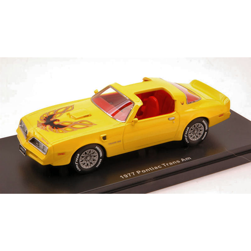 PONTIAC TRANS AM 1977 YELLOW 1:43 Auto World Auto Stradali Modellino