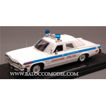 DODGE MONACO CHICAGO POLICE 1974 1:43 Auto World Forze dell'Ordine Die Cast Modellino